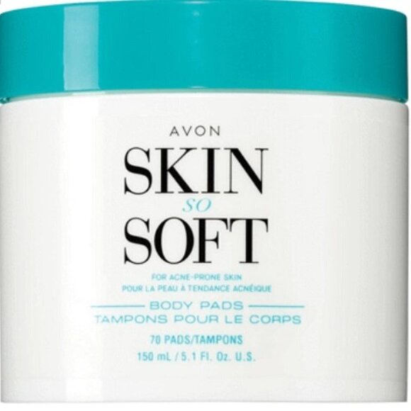 Avon Skin So Soft For Acne-Prone Skin Body Pads - Picture 2 of 5
